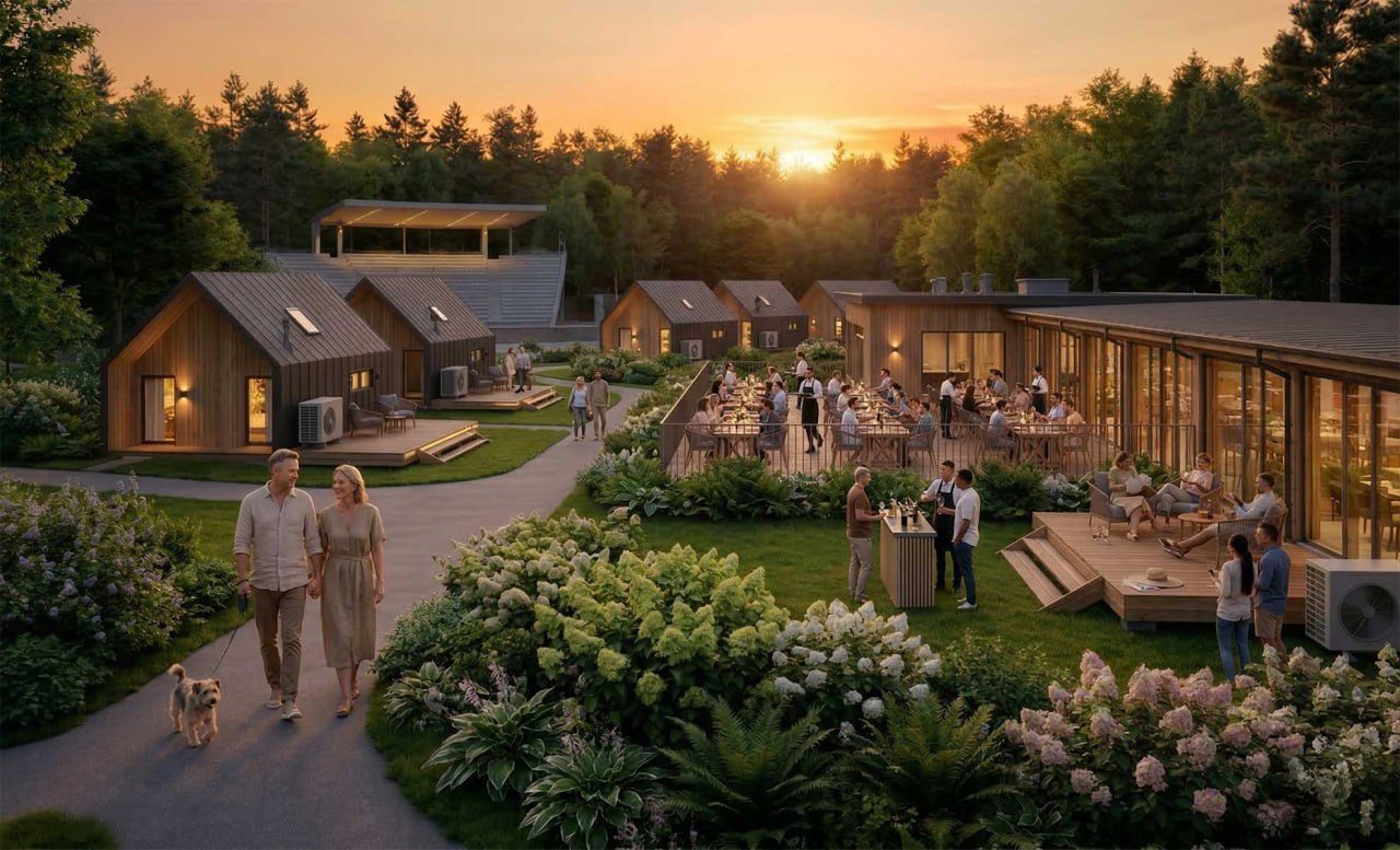 TANZER Living Life Resort in der Natur Westpolens